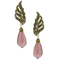HEIDI DAUS®"Heidi's Angels" Angel Wings Drop Earrings
