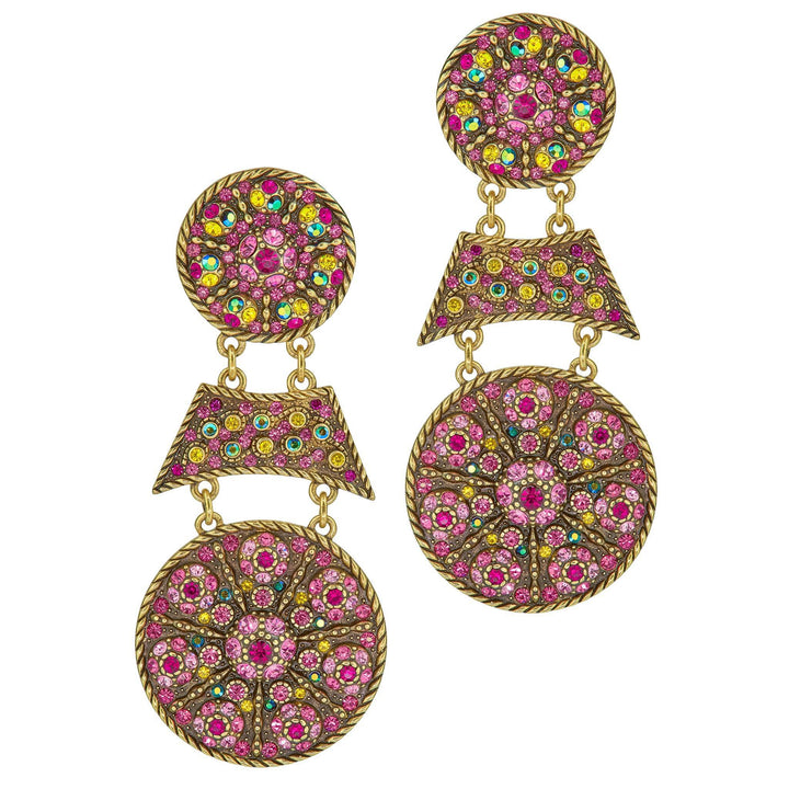 HEIDI DAUS®"Cat's Pajamas" Crystal Statement Dangle Earrings HEIDI DAUS®