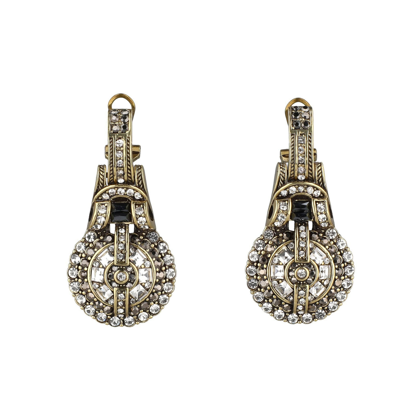 HEIDI DAUS® "Guilty Pleasure" Crystal Art Deco Earrings