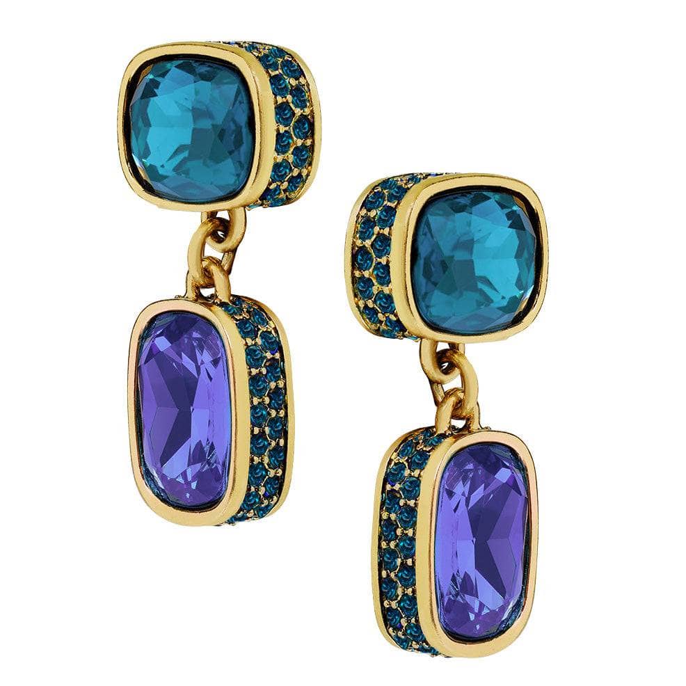 Heidi Daus® "Double Play" Crystal Drop Earrings