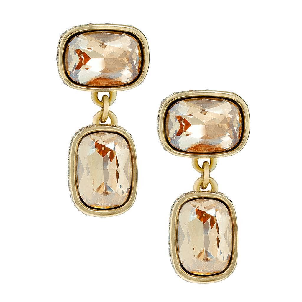 Heidi Daus® "Double Play" Crystal Drop Earrings HEIDI DAUS®