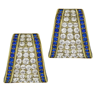 Heidi Daus®"Say it with Style Hug" Crystal Button Earring