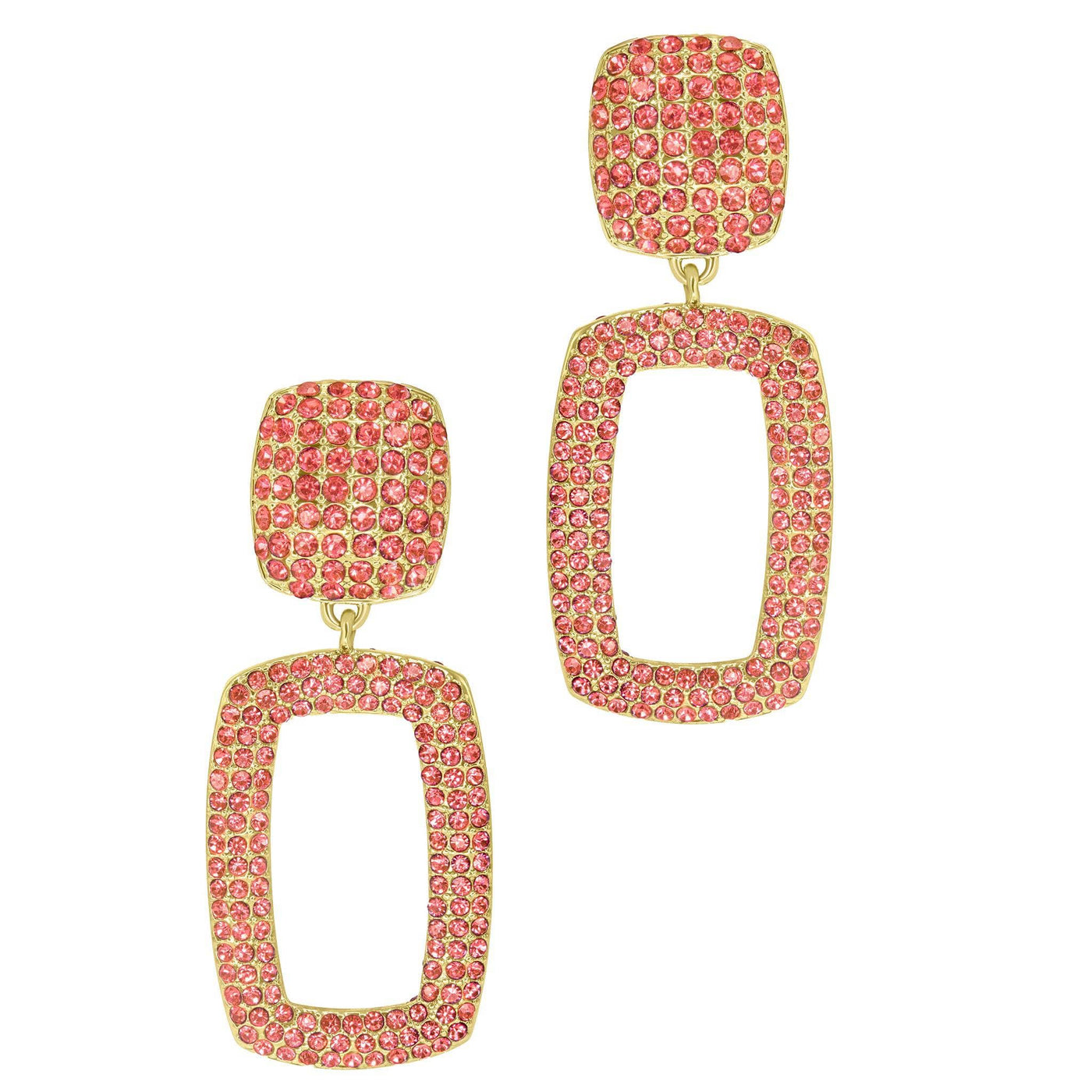 Heidi Daus®"Window Pane" Crystal Dangle Earrings