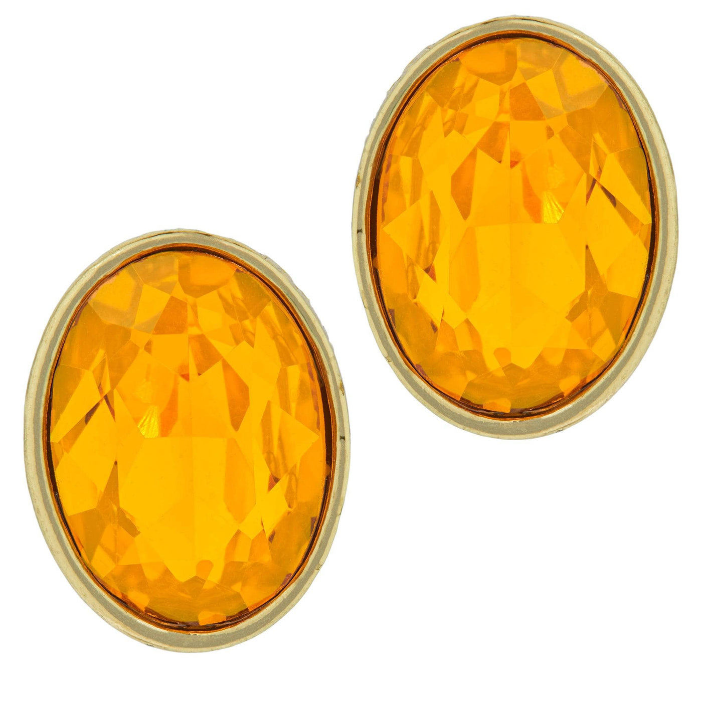 HEIDI DAUS®"Leggs McDaus" Crystal Button Earrings