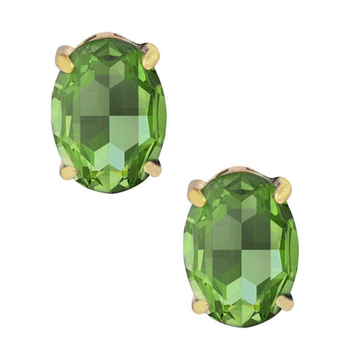 HEIDI DAUS®"Devil Wears Heidi" Crystal Button Earrings