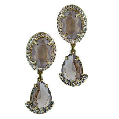 Heidi Daus®"Alta Moda" Crystal Deco Dangle Earrings