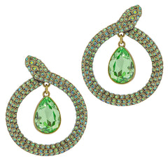 HEIDI DAUS®"Serpentina" Crystal Snake Dangle Earrings HEIDI DAUS®