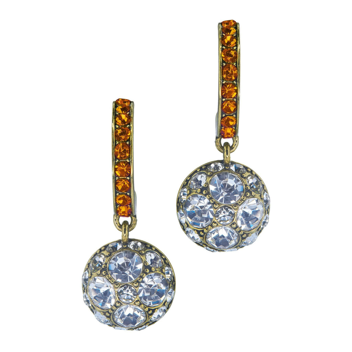 Heidi Daus®"Classic Cuties" Crystal Drop Earrings