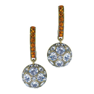 Heidi Daus®"Classic Cuties" Crystal Drop Earrings