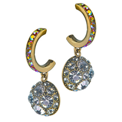 Heidi Daus®"Classic Cuties" Crystal Drop Earrings