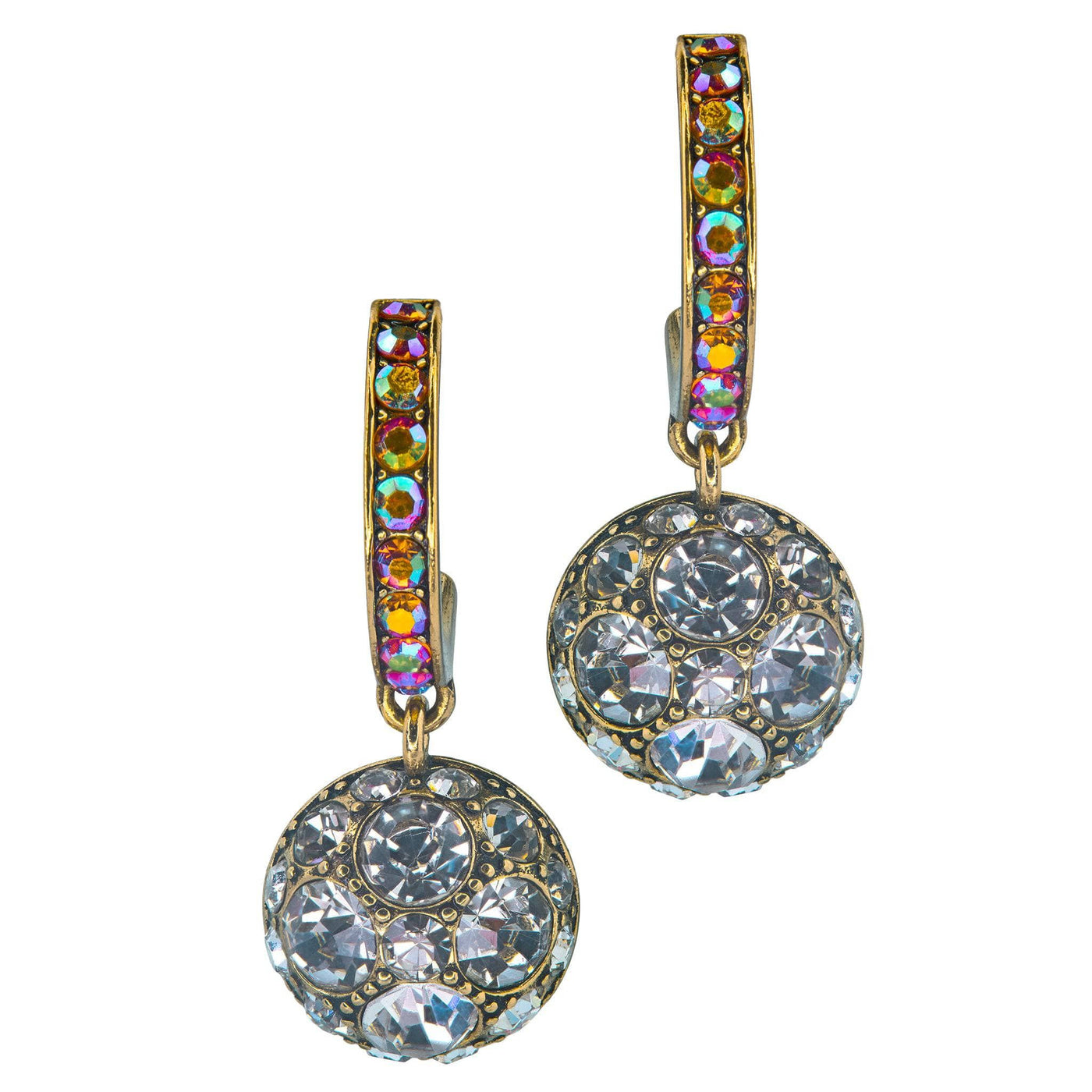 Heidi Daus®"Classic Cuties" Crystal Drop Earrings