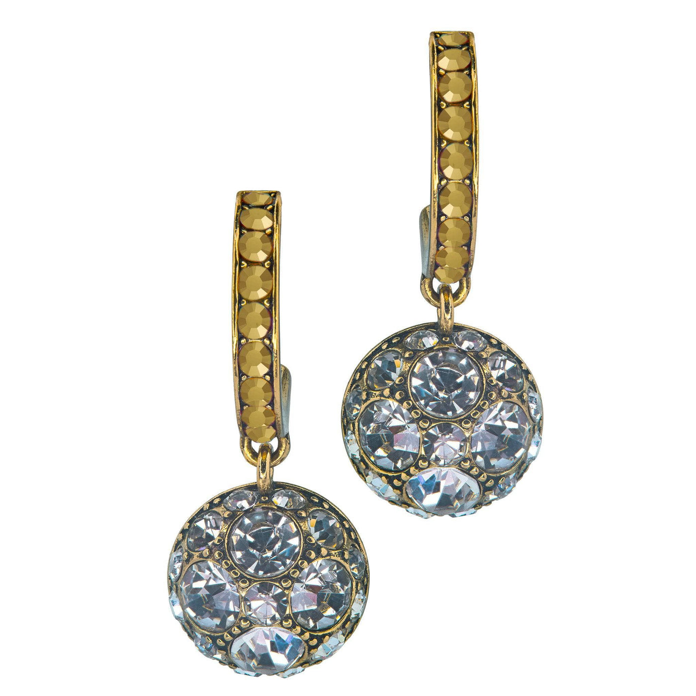 Heidi Daus®"Classic Cuties" Crystal Drop Earrings