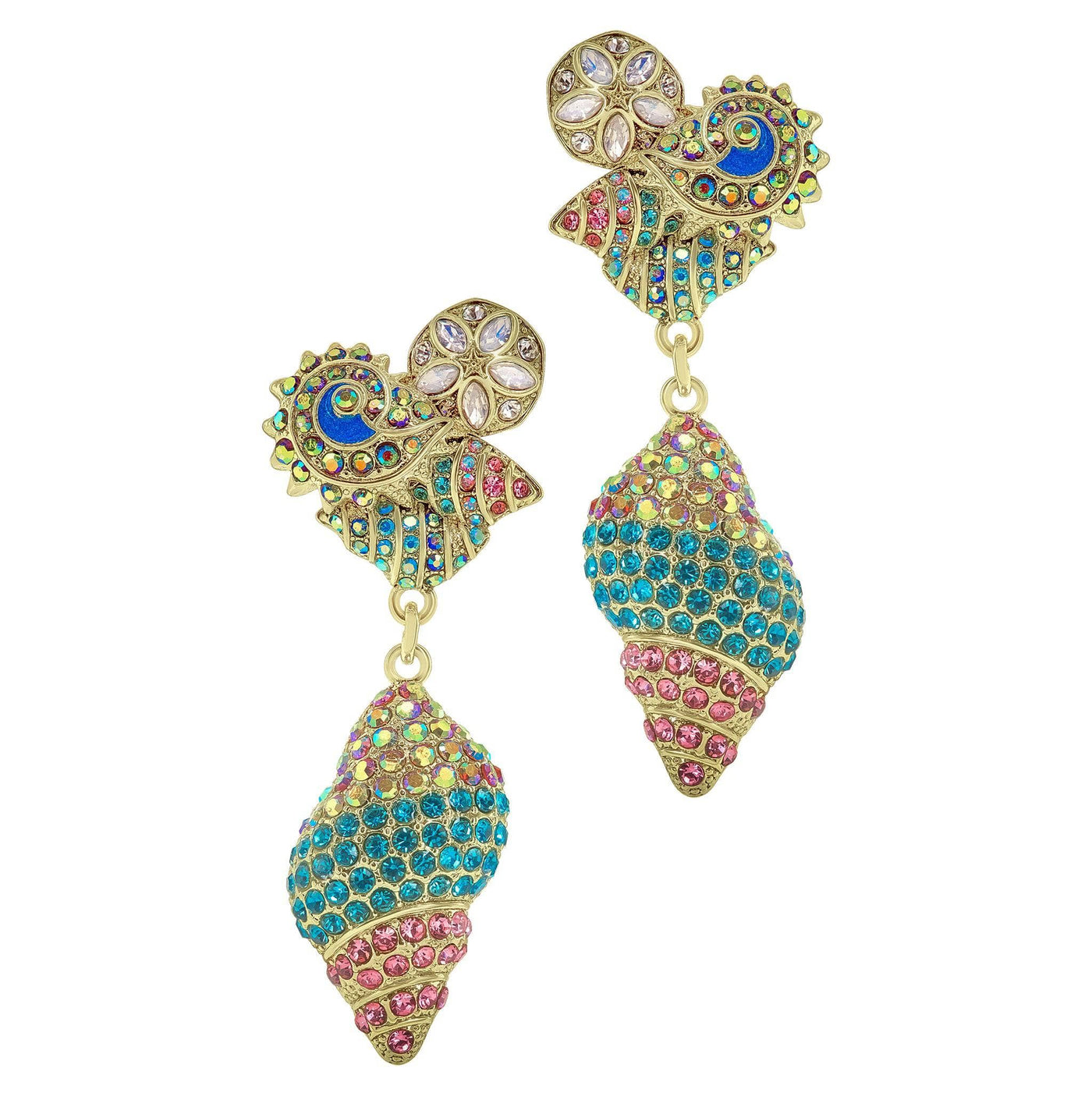HEIDI DAUS® "Ocean View" Crystal Dangle Earrings