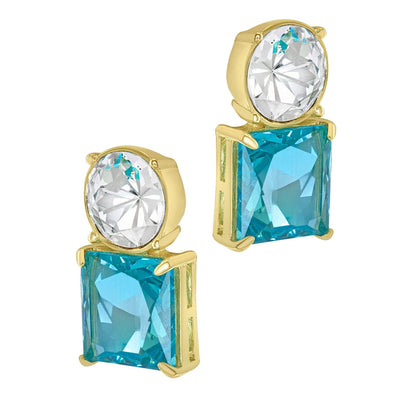 Heidi Daus® "The Golden Age" Crystal Deco Earrings