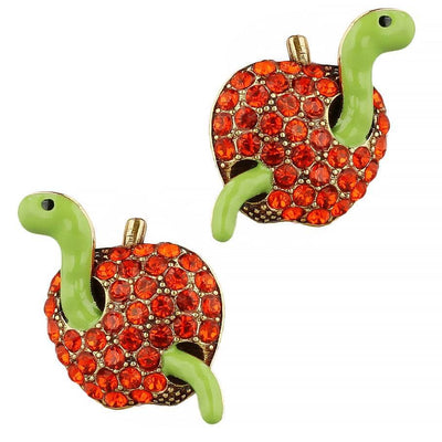 HEIDI DAUS®"Trick Or Treat" Halloween Button Earrings