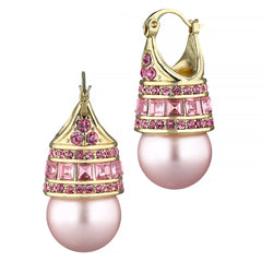 HEIDI DAUS®"Infinite Magic" Beaded Crystal Clutch Earrings HEIDI DAUS®