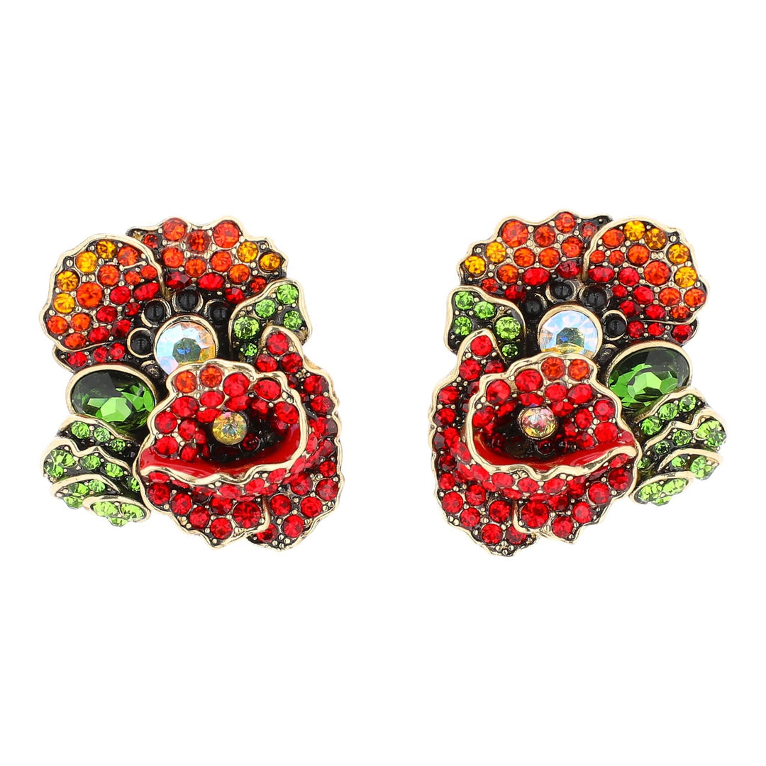 HEIDI DAUS® “Empress of the Bloom” Poppy Statement Jewelry Collection