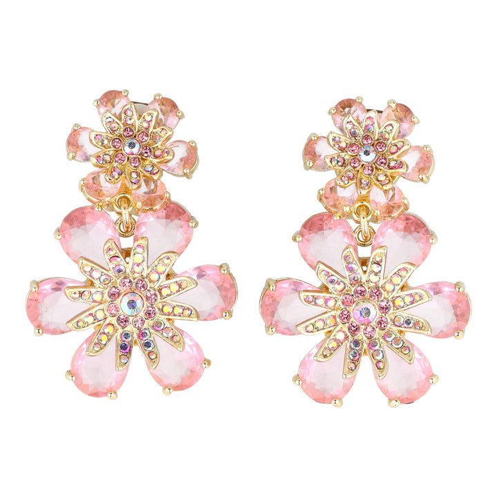 HEIDI DAUS® "Anemone Garden" Floral Drop Earrings