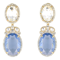 HEIDI DAUS® "Moda Roma" Crystal Art Deco Dangle Earrings