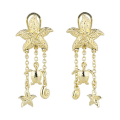 Heidi Daus ® "Ocean Charm" Sea Life Dangle Earrings
