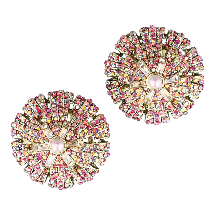 HEIDI DAUS® "Beautiful Bloom" Crystal Floral Earrings