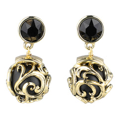 HEIDI DAUS® “Rooted Elegance” Heritage Scrollwork Drop Earrings
