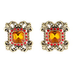 Heidi Daus® "Renaissance Revival" Button Earring