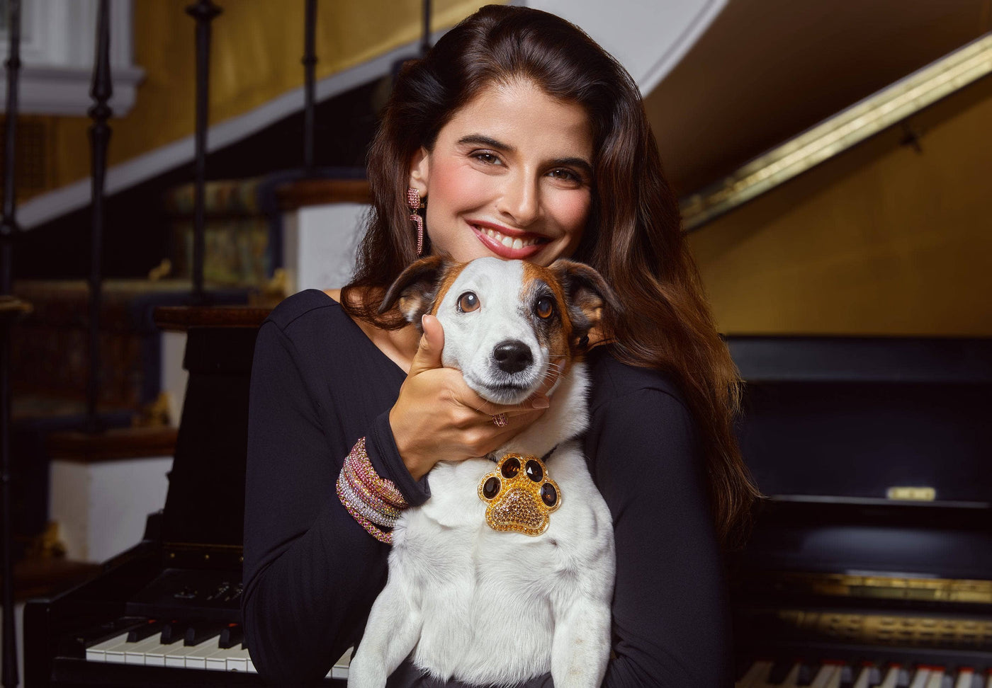 Heidi Daus® "Grand Pretty Paw Print”  Animal Lover Paw Brooch/Pin