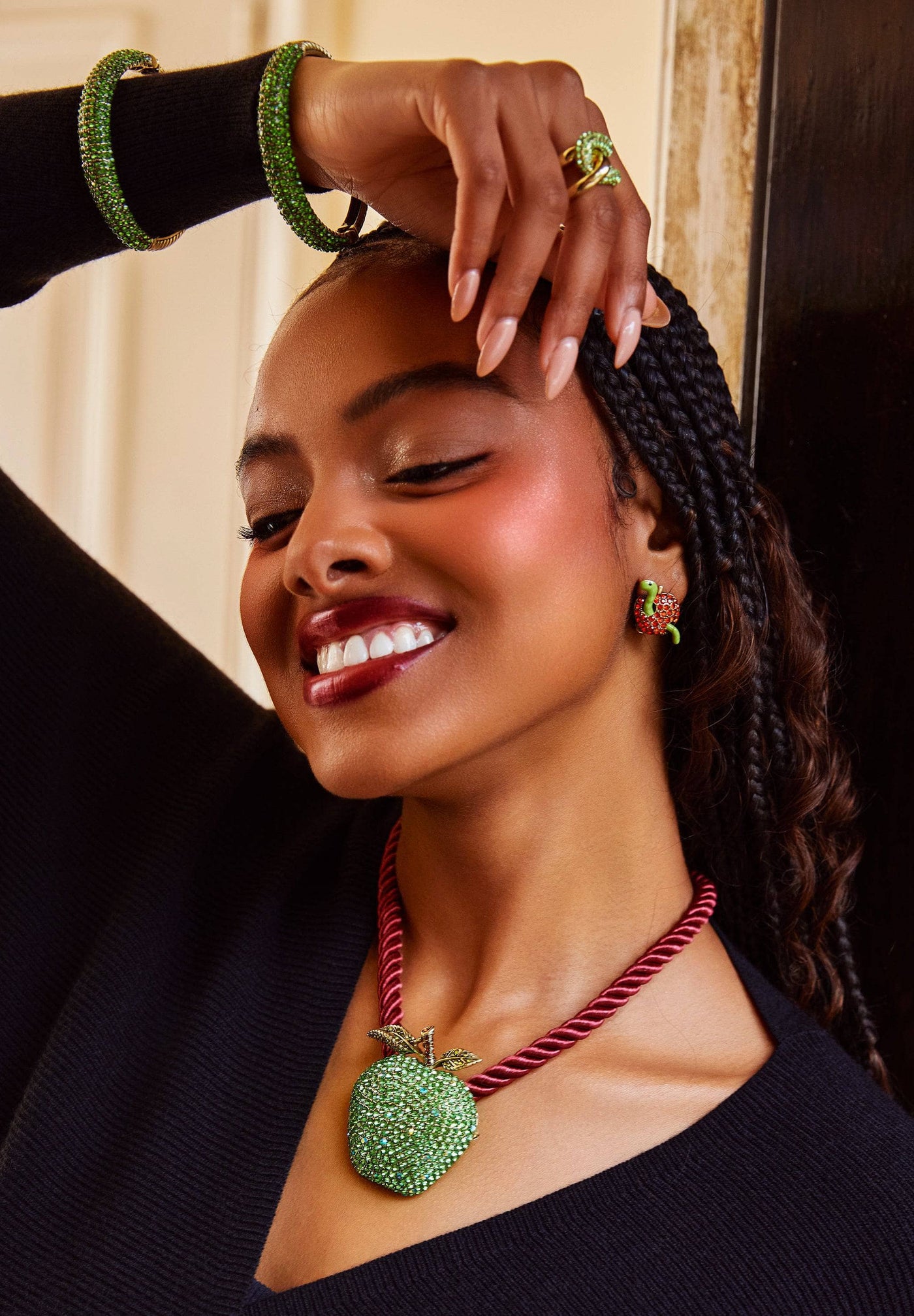 HEIDI DAUS®"Trick Or Treat" Halloween Button Earrings