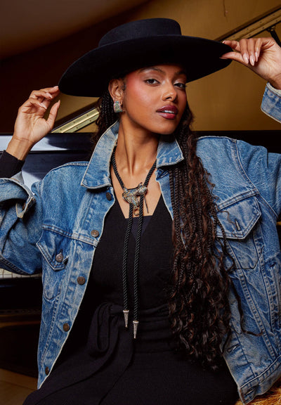 HEIDI DAUS® Elegant Essentials "Western Bolo" Lariat Necklace