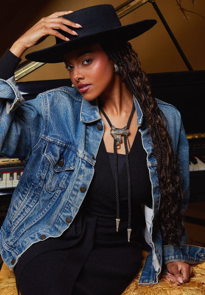 HEIDI DAUS® Elegant Essentials "Western Bolo" Lariat Necklace