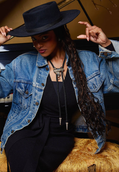 HEIDI DAUS® Elegant Essentials "Western Bolo" Lariat Necklace