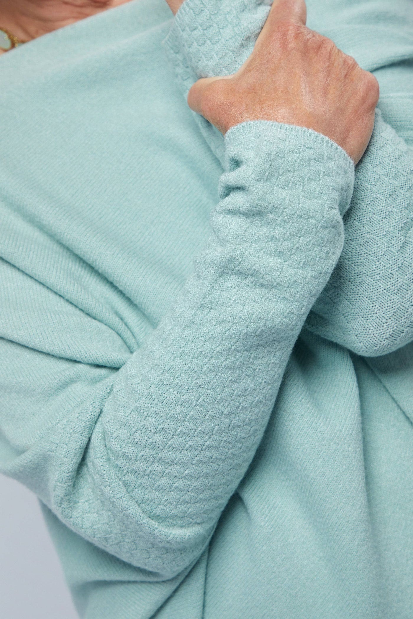 HEIDI DAUS® “New Elegance” Universal Neckline Knit Top