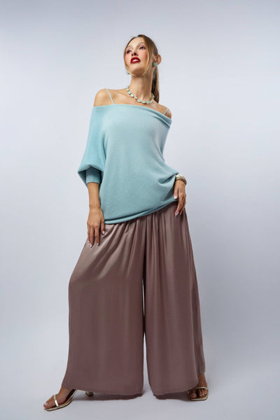 HEIDI DAUS® “New Elegance” Universal Neckline Knit Top