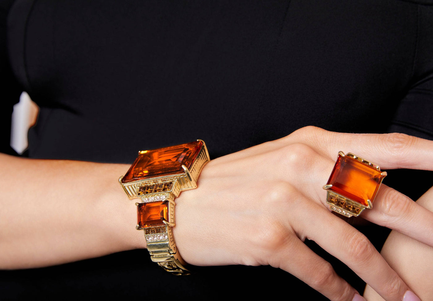 HEIDI DAUS® "Rock Ensemble" Crystal Deco Ring