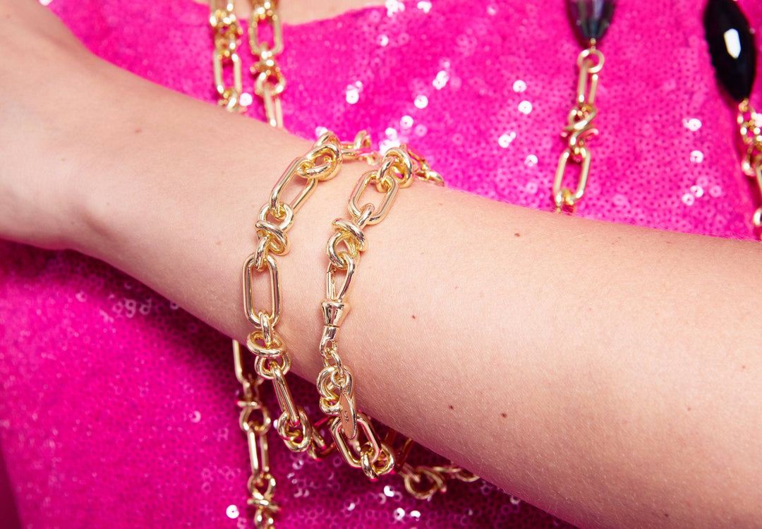 Heidi Daus®"Forever Fabulous" Chain Link Bracelet Set HEIDI DAUS®