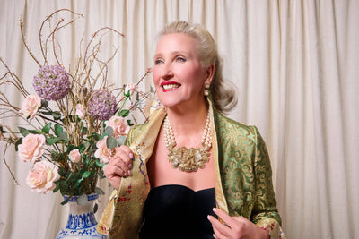 Heidi Daus®"Grace & Beauty" Beaded Crystal Statement Necklace