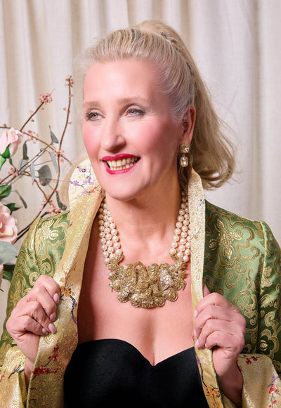 Heidi Daus®"Grace & Beauty" Beaded Crystal Statement Necklace