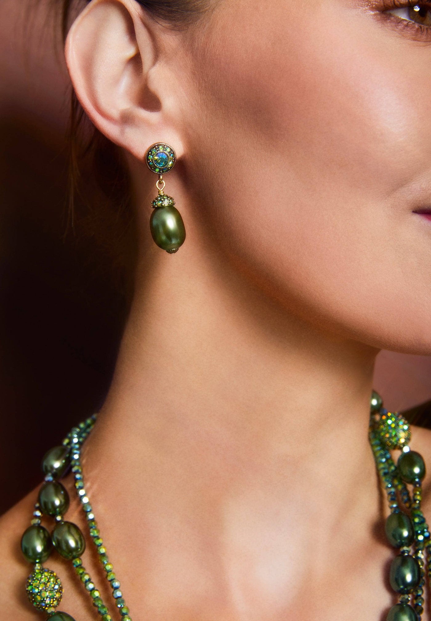 HEIDI DAUS®"Ease and Elegance" Beaded Crystal Drop Earring