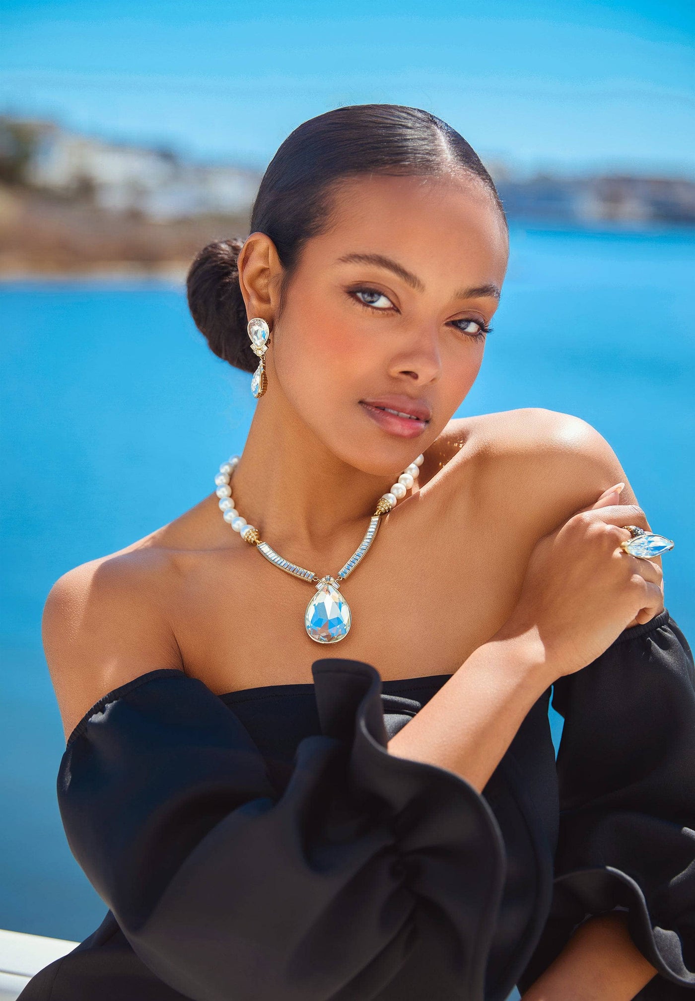 Heidi Daus® "Ultimate Elegance" Beaded Crystal Deco Necklace