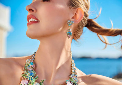 HEIDI DAUS® "Ocean View" Crystal Dangle Earrings