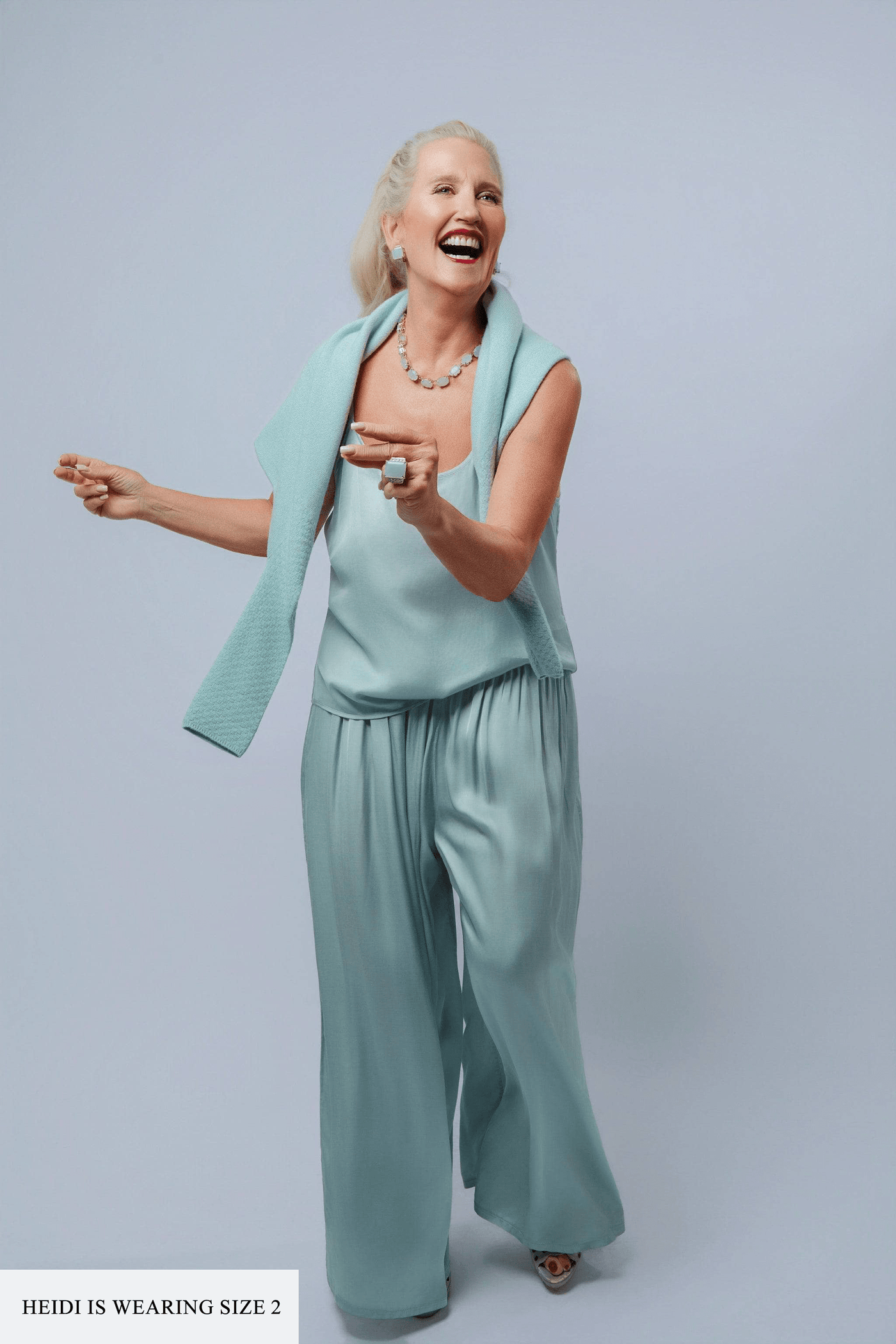 HEIDI DAUS®"New Elegance" Satin Camisole