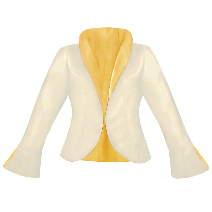 HEIDI DAUS® "Luxe Be A Lady" Classic Color Reversible Blazer