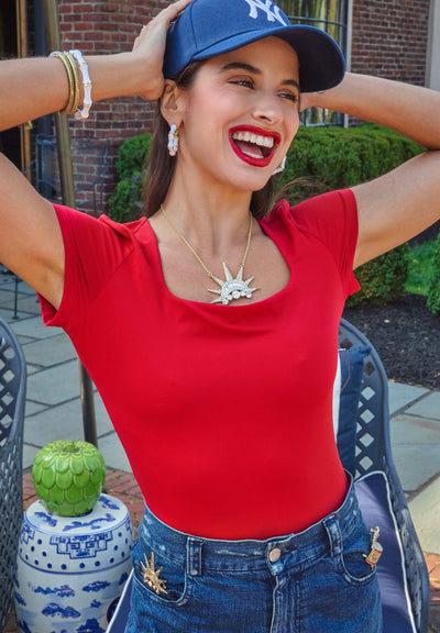 Heidi Daus®"Crowning Glory" Crystal Crown Necklace