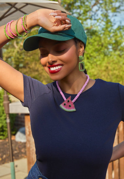 Heidi Daus®"Elegant Essentials" Pin Enhancer Cord Necklace