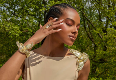 HEIDI DAUS®"Dreaming of Peace" Crystal Dove Button Earrings