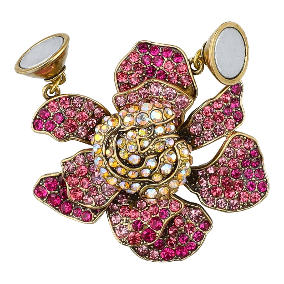 Heidi Daus Forever in Bloom Wild Rose Magnetic Floral Pin