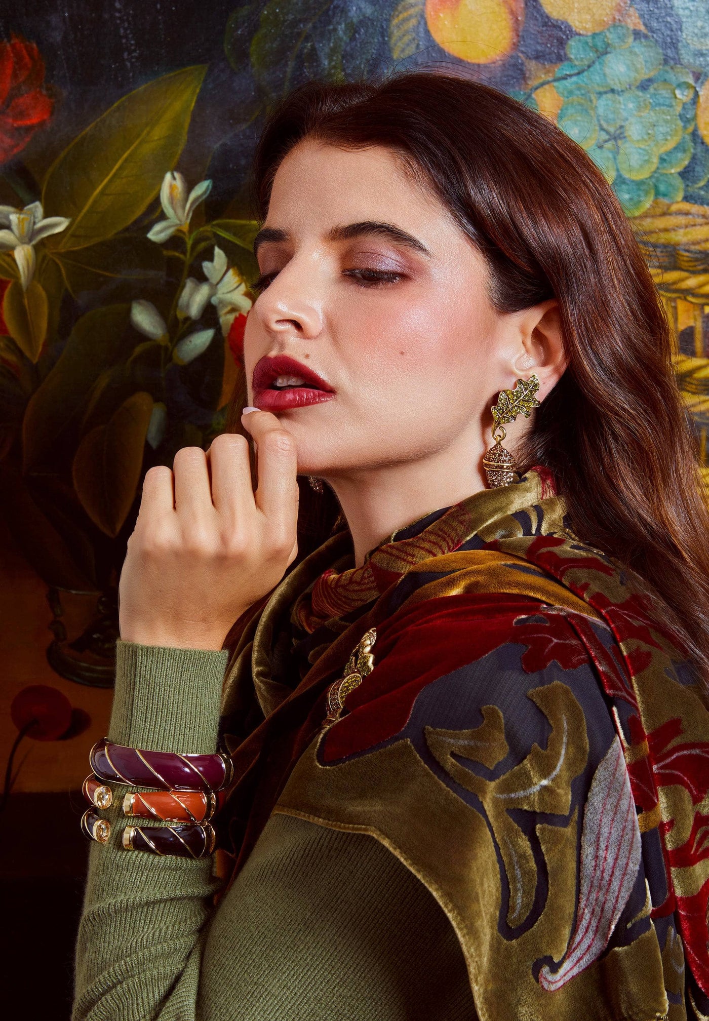 Heidi Daus® “Autumn Artistry” Crystal Acorn Dangle Earrings – Fall & Thanksgiving Jewelry