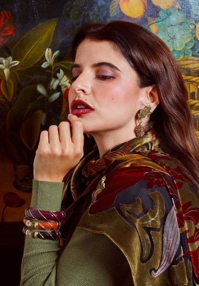 Heidi Daus® “Autumn Artistry” Crystal Acorn Dangle Earrings – Fall & Thanksgiving Jewelry