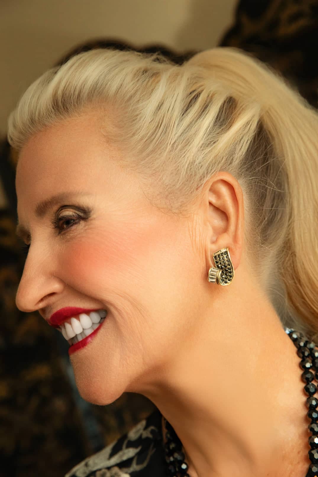 HEIDI DAUS® "Guilty Pleasure" Beaded Crystal Art Deco Statement Necklace